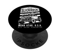 Modèle Slickrock and Roll Moab Utah Offroad Rock Crawler 4x4 PopSockets PopGrip Adhésif