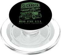 Modèle Slickrock and Roll Moab Utah Offroad Rock Crawler 4x4 PopSockets PopGrip pour MagSafe