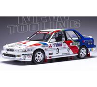 MODÈLE STATIQUE DIECAST DIECAST IXO 1/18 MITSUBISHI GALANT VR 4 9 RAC RALLY 1990