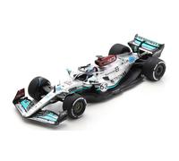 MODÈLE STATIQUE DIECAST DIECAST SPARK 1/18 F1 MERCEDES W13 GEORGE RUSSELL 2022