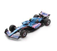 MODÈLE STATIQUE DIECAST SPARK 1/18 F1 ALPINE A522 ESTEBAN OCON 2022 MIAMI
