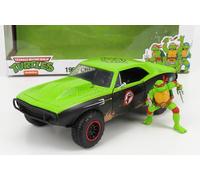 MODÈLE STATIQUE DITE JADA 1/24 CHEVROLET CAMARO 1967 RAPHAEL NINJA TURTLES