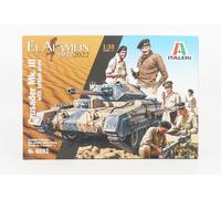MODÈLE STATIQUE ITALIEN CRUSADER MKIII BRITISH CHAR EL ALAMEIN 1/35