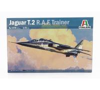 MODÈLE STATIQUE ITALIEN JAGUAR T2 R.A.F. ENTRAÎNEUR D'AVION MILITAIRE 1970 1/72