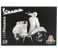 MODÈLE STATIQUE ITALIEN PIAGGIO VESPA 125 PRINTEMPS 1972 BLANC ÉCHELLE 1/9