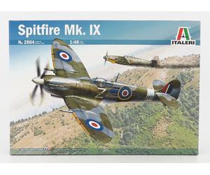 MODÈLE STATIQUE ITALIEN SUPERMARINE SPITFIRE MK.IX AVION MILITAIRE 1941 1/48