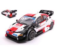 ixosport Miniature Toyota Yaris GR Rally1 Nº17 Ogier/Landais Gagnant Rallye Monte‑Carlo 1:18