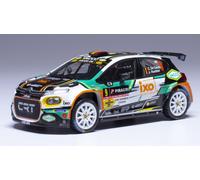 MODÈLE STATIQUE IXO 1/43 CITROEN C3 RALLY2 DE CECCO RALLY WALLONIEN 2024