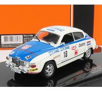 MODÈLE STATIQUE IXO 1/43 SAAB 96 V4 N.18 RALLY 1000 LAKES 1976 VILKAS 1:43