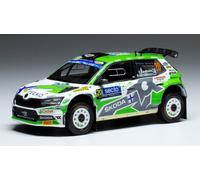 Skoda Fabia Rally2 Evo Estonia Rally 2022 - Ixo 1/43