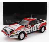 MODÈLE STATIQUE KYOSHO 1/18 TOYOTA CELICA GT FOUR 3 WINNER RALLY SAFARI 1990