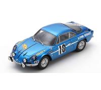 MODÈLE STATIQUE SPARK 1/43 ALPINE A110 10 WINNER RALLYE DES ROUTES 1969