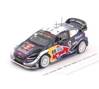 MODÈLE STATIQUE SPARK 1/43 FORD FIESTA WRC OGIER WRINNER TOUR CORSE 2018