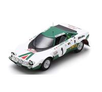 MODÈLE STATIQUE SPARK 1/43 LANCIA STRATOS ANDRUET RALLY MONTECARLO 1975