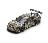 MODÈLE STATIQUE SPARK 1/43 PORSCHE 911 GT3 121 24H NURBURGRING 2024 LEIB