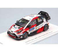 MODÈLE STATIQUE SPARK 1/43 TOYOTA YARIS LAPPI WINNER FINLAND RALLY 2017