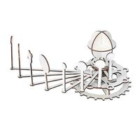 Modèle Système Solaire Huit Planètes, Mouvement Orbital Astronomique | Ensemble D'assemblage De Puzzle Pratique, Équipement Pédagogique STEAM For L'expo-sciences En t À La Maison