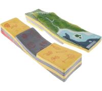 Modèle Tectonique des Plaques 3D, Kit Modèle Plaque Tectonique Géographique | Modèle Topographie du Relief Géologique, for La Démonstration L'apprentissage l'enseignement des Sciences Terre en Classe