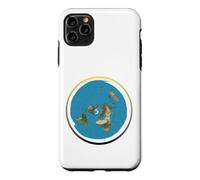 Modèle Terre Plate avec Cycle biblique Jour Nuit Coque pour iPhone 11 Pro Max