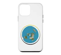Modèle Terre Plate avec Cycle biblique Jour Nuit Coque pour iPhone 12 Mini