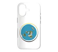 Modèle Terre Plate avec Cycle biblique Jour Nuit Coque pour iPhone 17