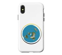 Modèle Terre Plate avec Cycle biblique Jour Nuit Coque pour iPhone X/XS
