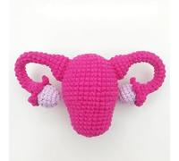 Modèle tricoté des organes génitaux féminins - Anatomie de l'utérus for la formation post-partum et la démonstration en cours de physiologie(A)