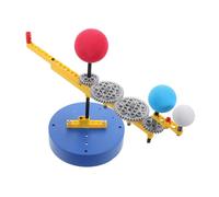 Modèle Trois Globes Solaire, Lunaire et Terrestre en Plastique | Expériences Scientifiques à L’école Primaire, Éducation Astronomique, pour Garçon et Filles et Élèves