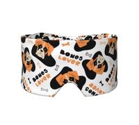 Modèle vectoriel sans couture avec boxeur,Masque pour les yeux bloquant la lumière Cache-yeux et cache-oreilles pour le sommeil