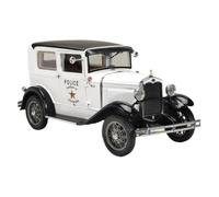 Modèle Véhicule Classique Alliage Police Type Collection 1931 Ornements Souvenirs Affichage Décoration Jouet Cadeau Échelle 1 18 Jouets Non RC
