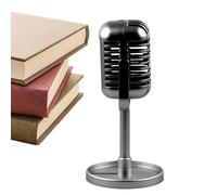 Modèle Vintage Toys - Microphone , accessoires de scène de fête | Accessoires de table décoratifs, accessoires de jeu de rôle pour événements, spectacles d' , affichage rétro ou