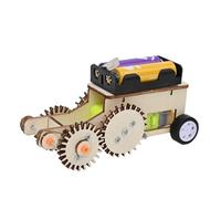 Modèle Voiture À Engrenage Aller-retour Physique Mécanique Alternative | Ensemble D'assemblage De Puzzle Pratique, Équipement Pédagogique STEAM For L'expo-sciences En t À La Maison