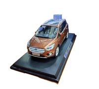 Modèle Voiture Alliage moulé sous Pression Changan KUGA City SUV 2018 Affichage Statique décoration Bureau échelle 1/18(Orange)