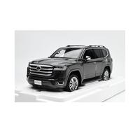 Modèle Voiture en Alliage 1:18 pour Toyota Land Cruiser LC300 ZX Ornements avec Portes Ouvertes Décorations Métalliques Collection nostalgique(Gray)
