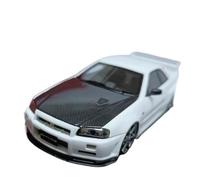 Modèle Voiture en Alliage moulé sous Pression pour Nissan Skyline GT-R R34 V-Spec II N1 Collection décoration pour Maison échelle 1:43