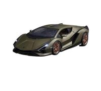 Modèle Voiture Miniature 1:18 for Lamborghini SIAN FKP37 Super Voiture Sport Modèle Voiture Alliage Moulé Pression Voiture Moulée Pression Collectionner Modèle réduit Voiture(Green-Boxed)