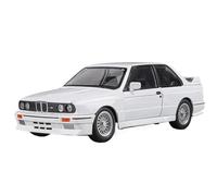 Modèle Voiture Miniature 1:24 for BMW M3 E30 IM Alliage Miniature Voiture Moulé sous Pression Modèle en Métal Collection Décoration Voiture Classique Modèle réduit Voiture(White Box)