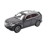Modèle Voiture Miniature 1:24 for BMW The 7 760Li X5 Alliage Moulé sous Pression Exquis Phares Et Modèle De Voiture De Simulation De Sons Modèle réduit Voiture(X5 Titanium)
