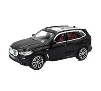 Modèle Voiture Miniature 1:24 for BMW The 7 760Li X5 Alliage Moulé sous Pression Exquis Phares Et Modèle De Voiture De Simulation De Sons Modèle réduit Voiture(X5 Black)