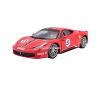 Modèle Voiture Miniature 1:24 for Ferrari 458 Challenge FXX K 488 Formula Racing Alliage Voiture De Luxe Modèle De Voiture Moulé sous Pression Modèle réduit Voiture(458 CHALLLENGE)
