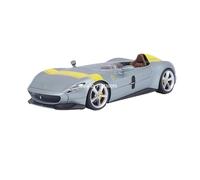 Modèle Voiture Miniature 1:24 for Ferrari 458 Challenge FXX K 488 Formula Racing Alliage Voiture De Luxe Modèle De Voiture Moulé sous Pression Modèle réduit Voiture(Monza SP1 1)