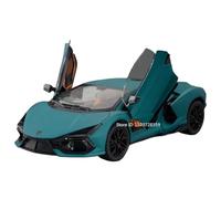Modèle Voiture Miniature 1:24 for Lamborghini Revuelto Modèle Voiture Sport Alliage Moulé sous Pression Countach LPI800-4 avec Lumière en Retrait Modèle réduit Voiture(REVUELTO Blue)