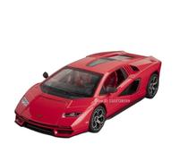 Modèle Voiture Miniature 1:24 for Lamborghini Revuelto Modèle Voiture Sport Alliage Moulé sous Pression Countach LPI800-4 avec Lumière en Retrait Modèle réduit Voiture(LPI800-4 Red)