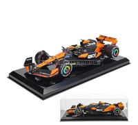 Modèle Voiture Miniature 1:24 for McLaren F1 2024 4#Lando Norris 81#Oscar Piastri Modèle Voiture Précision Moulé sous Pression Collection Modèles Modèle réduit Voiture(1-24 2024 MCL38-4)