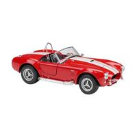 Modèle Voiture Miniature 1:24 for Shelby Cobra Diecast 427 SC Alliage Vintage Voiture Métal Diecast Collection Modèle De Véhicule À L'Échelle Modèle réduit Voiture(Red)