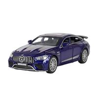 Modèle Voiture Miniature 1:32 for Benz AMG GT63S Modèle De Voiture De Sport en Alliage Moulé sous Pression Véhicule Lumières Collection Exquise Huili Modèle réduit Voiture(Blue)