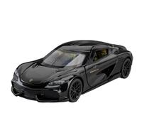 Modèle Voiture Miniature 1:32 for Gem Age Mega-GT Gemini Alloy Mini Car Diecast Metal Scale Car Model Sound and Light Modèle réduit Voiture(Black Box)