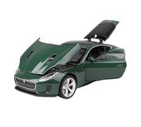 Modèle Voiture Miniature 1:32 for Jaguar F-Type Coupé Modèle Voiture Alliage Moulé Pression Modèle Voiture Métal Modèle Collection Modèles À L'échelle Modèle réduit Voiture(Green)