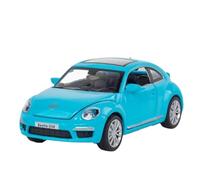 Modèle Voiture Miniature 1:32 for Le Modèle De Voiture Volkswagen Beetle GSR Modèle De Véhicule Utilitaire en Métal De Rue en Alliage Moulé Modèle réduit Voiture(Blue)