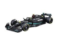 Modèle Voiture Miniature Modèle De Voiture De Formule 1 en Alliage Moulé sous Pression Mercedes AMG New 2023 W14 44# Hamilton 63# Russell 1:24 Modèle réduit Voiture(1-24 2023 W14-44)